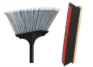 Brooms, Brushes & Dust Pans