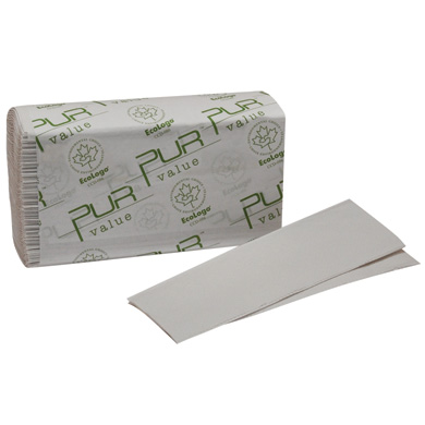 Pur Value Multi Fold Towel - White 250sht/pkg