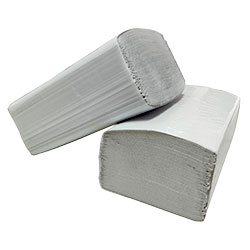 Vicbay Single Fold Towels - White 250 sht/pkg