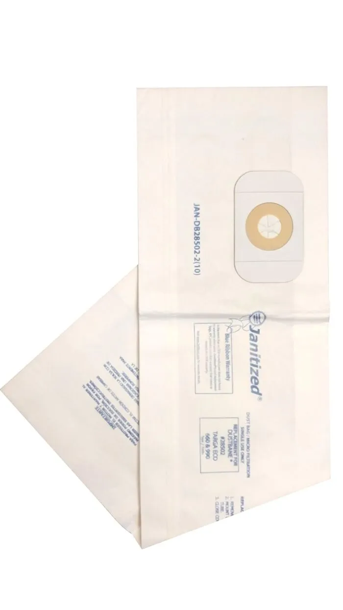 Janitized Paper Bag Dustbane/Targa 10/pkg